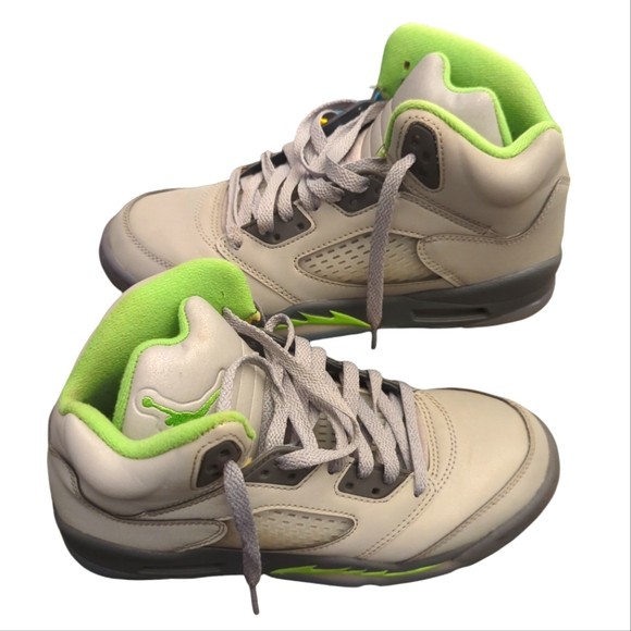 #50 - Nike Air Jordan 5 Retro Green Bean Shoes - Picture 1 of 5